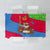 Eritrea Christmas Tablecloth with African Santa Gingerbread Harp National Flag Colors and Festive Pattern Design - Wonder Print Shop