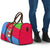 Eritrea Christmas Travel Bag with African Santa Gingerbread Harp National Flag Colors and Festive Pattern Design - Wonder Print Shop