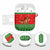Amazing Mushroom Christmas Yall Christmas AirPods Case Xmas Holiday Patterns - Wonder Print Shop