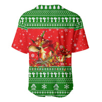 Amazing Mushroom Christmas Yall Christmas Baseball Jersey Xmas Holiday Patterns - Wonder Print Shop
