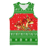 Amazing Mushroom Christmas Yall Christmas Basketball Jersey Xmas Holiday Patterns - Wonder Print Shop