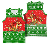 Amazing Mushroom Christmas Yall Christmas Basketball Jersey Xmas Holiday Patterns - Wonder Print Shop