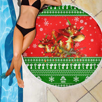 Amazing Mushroom Christmas Yall Christmas Beach Blanket Xmas Holiday Patterns - Wonder Print Shop