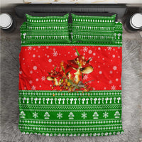 Amazing Mushroom Christmas Yall Christmas Bedding Set Xmas Holiday Patterns - Wonder Print Shop
