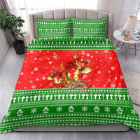 Amazing Mushroom Christmas Yall Christmas Bedding Set Xmas Holiday Patterns - Wonder Print Shop