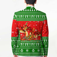 Amazing Mushroom Christmas Yall Christmas Blazer Xmas Holiday Patterns - Wonder Print Shop
