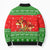 Amazing Mushroom Christmas Yall Christmas Bomber Puffer Jacket Xmas Holiday Patterns - Wonder Print Shop