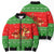 Amazing Mushroom Christmas Yall Christmas Bomber Puffer Jacket Xmas Holiday Patterns - Wonder Print Shop