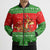 Amazing Mushroom Christmas Yall Christmas Bomber Puffer Jacket Xmas Holiday Patterns - Wonder Print Shop