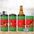 Amazing Mushroom Christmas Yall Christmas 4 in 1 Can Cooler Tumbler Xmas Holiday Patterns - Wonder Print Shop