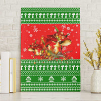 Amazing Mushroom Christmas Yall Christmas Canvas Wall Art Xmas Holiday Patterns - Wonder Print Shop