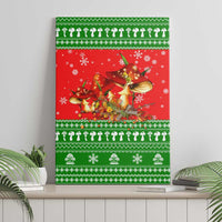 Amazing Mushroom Christmas Yall Christmas Canvas Wall Art Xmas Holiday Patterns - Wonder Print Shop