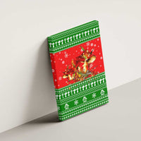 Amazing Mushroom Christmas Yall Christmas Canvas Wall Art Xmas Holiday Patterns - Wonder Print Shop