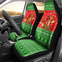 Amazing Mushroom Christmas Yall Christmas Car Seat Cover Xmas Holiday Patterns - Wonder Print Shop