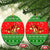 Amazing Mushroom Christmas Yall Christmas Ceramic Ornament Xmas Holiday Patterns - Wonder Print Shop