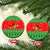 Amazing Mushroom Christmas Yall Christmas Ceramic Ornament Xmas Holiday Patterns - Wonder Print Shop