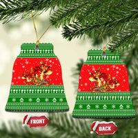 Amazing Mushroom Christmas Yall Christmas Ceramic Ornament Xmas Holiday Patterns - Wonder Print Shop