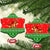 Amazing Mushroom Christmas Yall Christmas Ceramic Ornament Xmas Holiday Patterns - Wonder Print Shop