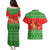 Amazing Mushroom Christmas Yall Christmas Couples Matching Puletasi and Hawaiian Shirt Xmas Holiday Patterns - Wonder Print Shop