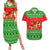 Amazing Mushroom Christmas Yall Christmas Couples Matching Summer Maxi Dress and Hawaiian Shirt Xmas Holiday Patterns - Wonder Print Shop