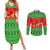Amazing Mushroom Christmas Yall Christmas Couples Matching Summer Maxi Dress and Long Sleeve Button Shirt Xmas Holiday Patterns - Wonder Print Shop