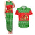 Amazing Mushroom Christmas Yall Christmas Couples Matching Tank Maxi Dress and Hawaiian Shirt Xmas Holiday Patterns - Wonder Print Shop