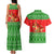 Amazing Mushroom Christmas Yall Christmas Couples Matching Tank Maxi Dress and Hawaiian Shirt Xmas Holiday Patterns - Wonder Print Shop