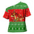 Amazing Mushroom Christmas Yall Christmas Cross Shoulder Shirt Xmas Holiday Patterns - Wonder Print Shop