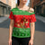 Amazing Mushroom Christmas Yall Christmas Cross Shoulder Shirt Xmas Holiday Patterns - Wonder Print Shop
