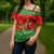 Amazing Mushroom Christmas Yall Christmas Cross Shoulder Shirt Xmas Holiday Patterns - Wonder Print Shop