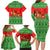 Amazing Mushroom Christmas Yall Christmas Family Matching Long Sleeve Bodycon Dress and Hawaiian Shirt Xmas Holiday Patterns - Wonder Print Shop