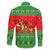 Amazing Mushroom Christmas Yall Christmas Family Matching Long Sleeve Bodycon Dress and Hawaiian Shirt Xmas Holiday Patterns - Wonder Print Shop