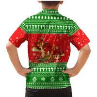 Amazing Mushroom Christmas Yall Christmas Family Matching Mermaid Dress and Hawaiian Shirt Xmas Holiday Patterns - Wonder Print Shop