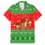 Amazing Mushroom Christmas Yall Christmas Family Matching Off The Shoulder Long Sleeve Dress and Hawaiian Shirt Xmas Holiday Patterns - Wonder Print Shop