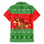 Amazing Mushroom Christmas Yall Christmas Family Matching Off The Shoulder Long Sleeve Dress and Hawaiian Shirt Xmas Holiday Patterns - Wonder Print Shop