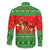 Amazing Mushroom Christmas Yall Christmas Family Matching Off The Shoulder Long Sleeve Dress and Hawaiian Shirt Xmas Holiday Patterns - Wonder Print Shop