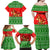 Amazing Mushroom Christmas Yall Christmas Family Matching Off Shoulder Maxi Dress and Hawaiian Shirt Xmas Holiday Patterns - Wonder Print Shop