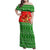 Amazing Mushroom Christmas Yall Christmas Family Matching Off Shoulder Maxi Dress and Hawaiian Shirt Xmas Holiday Patterns - Wonder Print Shop