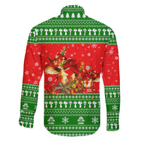 Amazing Mushroom Christmas Yall Christmas Family Matching Puletasi and Hawaiian Shirt Xmas Holiday Patterns - Wonder Print Shop