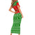 Amazing Mushroom Christmas Yall Christmas Family Matching Short Sleeve Bodycon Dress and Hawaiian Shirt Xmas Holiday Patterns - Wonder Print Shop