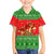 Amazing Mushroom Christmas Yall Christmas Family Matching Short Sleeve Bodycon Dress and Hawaiian Shirt Xmas Holiday Patterns - Wonder Print Shop
