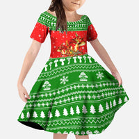 Amazing Mushroom Christmas Yall Christmas Family Matching Summer Maxi Dress and Hawaiian Shirt Xmas Holiday Patterns - Wonder Print Shop