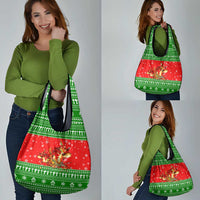 Amazing Mushroom Christmas Yall Christmas Grocery Bag Xmas Holiday Patterns - Wonder Print Shop