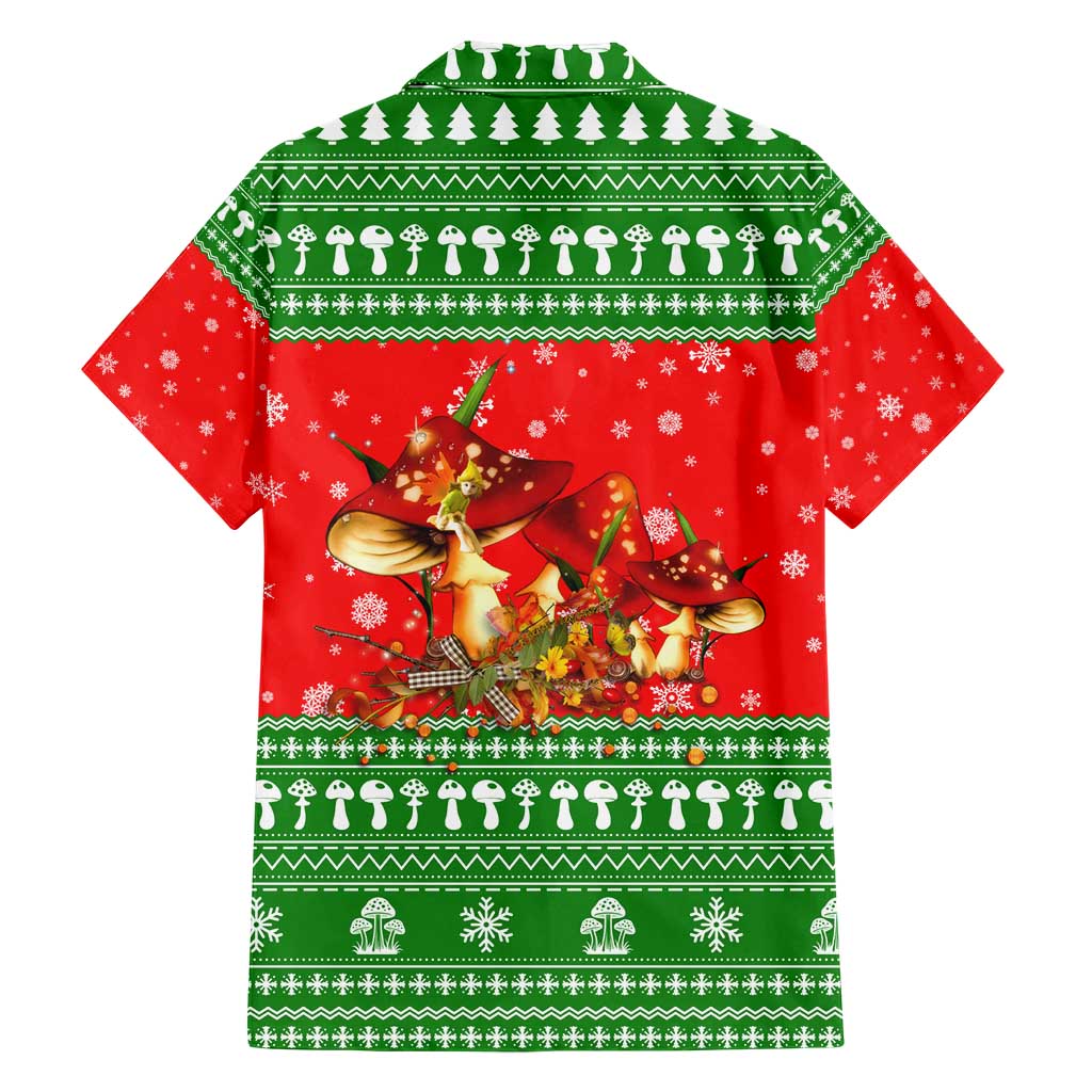 Amazing Mushroom Christmas Yall Christmas Hawaiian Shirt Xmas Holiday Patterns - Wonder Print Shop