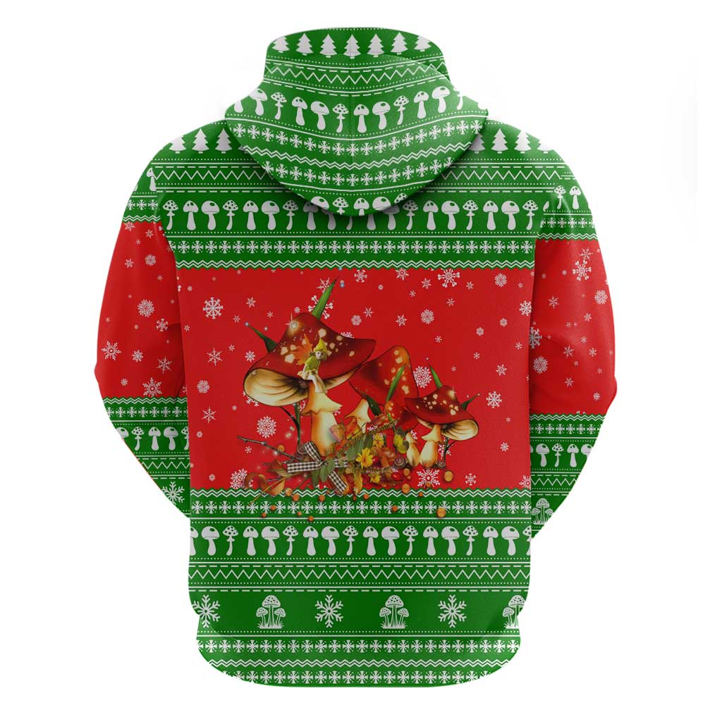 Amazing Mushroom Christmas Yall Christmas Hoodie Xmas Holiday Patterns - Wonder Print Shop