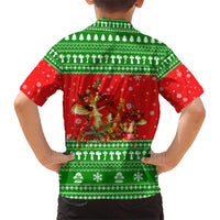 Amazing Mushroom Christmas Yall Christmas Kid Hawaiian Shirt Xmas Holiday Patterns - Wonder Print Shop