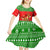 Amazing Mushroom Christmas Yall Christmas Kid Short Sleeve Dress Xmas Holiday Patterns - Wonder Print Shop