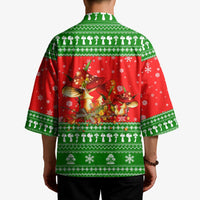 Amazing Mushroom Christmas Yall Christmas Kimono Xmas Holiday Patterns - Wonder Print Shop