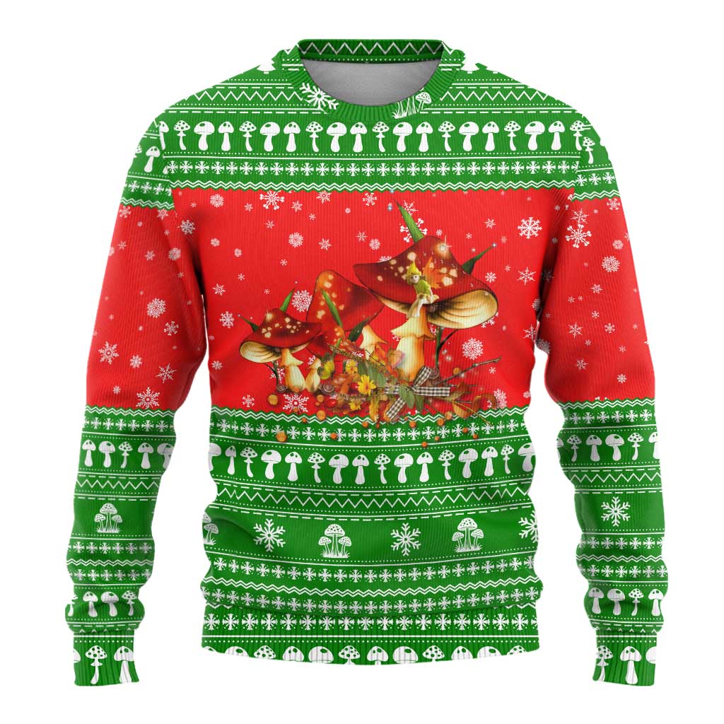 Amazing Mushroom Christmas Yall Christmas Ugly Christmas Sweater Xmas Holiday Patterns - Wonder Print Shop