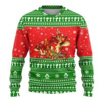 Amazing Mushroom Christmas Yall Christmas Ugly Christmas Sweater Xmas Holiday Patterns - Wonder Print Shop